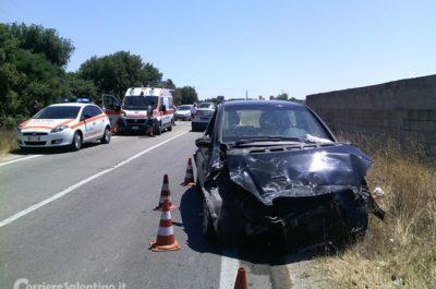 L'auto si ribalta alle porte di Trepuzzi, muore una 19enne di Surbo: andava ad un matrimonio col fidanzato - Corriere Salentino