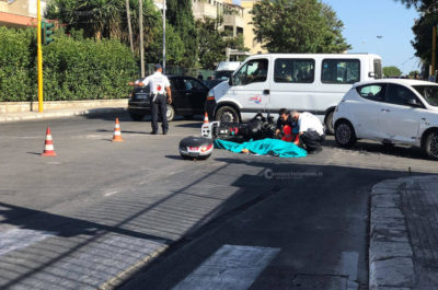 Schianto fatale in città tra moto ed auto, nulla da fare per un 40enne leccese - Corriere Salentino