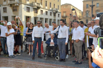 Svelato alla città il mosaico della Lupa - Corriere Salentino