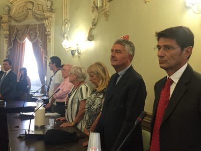 Povero presidente del Consiglio leccese, Nuzzaci e Valente i vice. Momenti di tensione, il centrodestra non partecipa al voto - Corriere Salentino