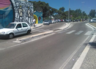 San Cataldo ed il pericoloso cordolo spartitraffico di via Vespucci, lo Sportello dei Diritti: “Va rimosso o adeguato”
