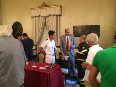 Incendi, riunione interforze in Prefettura - Corriere Salentino