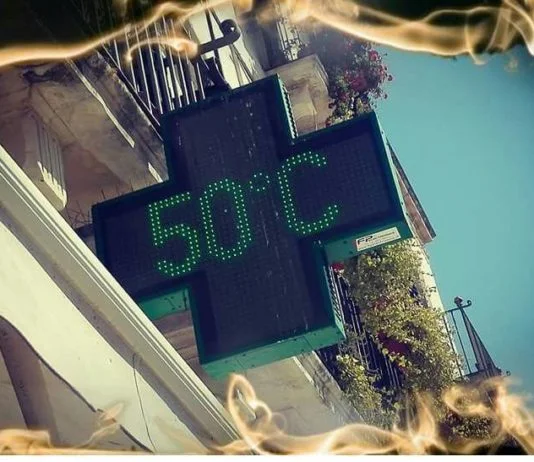 Caldo record a Lecce, toccati i 50 gradi: “L’inferno esiste”