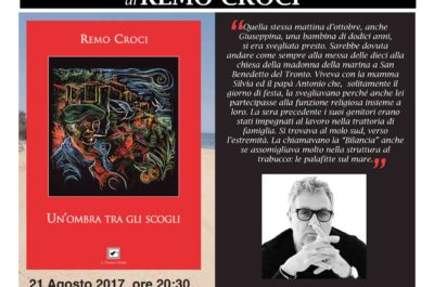 Il giornalista Mediaset Remo Croci in Salento per presentare il suo primo noir "Un'ombra tra gli scogli" - Il Raggio Verde edizioni - Corriere Salentino