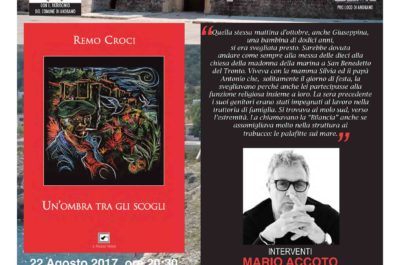 Il giornalista Mediaset Remo Croci in Salento per presentare il suo primo noir "Un'ombra tra gli scogli" - Il Raggio Verde edizioni - Corriere Salentino