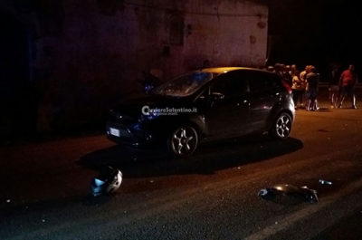 Schianto fatale tra moto ed auto sulla Alezio-Parabita, muore una coppia di conviventi - Corriere Salentino