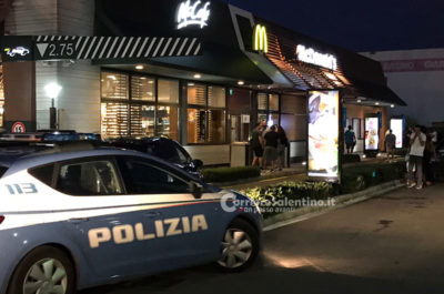 Rapina e inseguimento: terrore e paura nel McDonald's, banditi in fuga - Corriere Salentino