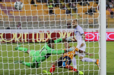 Terza vittoria di fila per il Lecce: Caturano, Costa Ferreira e Di Piazza in rete - Corriere Salentino