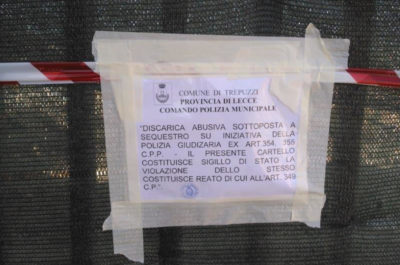 Ennesimo scempio ambientale, sequestrata discarica abusiva a Trepuzzi - Corriere Salentino