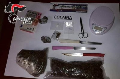 Oltre due etti e mezzo di "erba" in casa: arrestato un operaio di 51 anni - Corriere Salentino