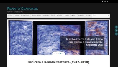 Renato Centonze: a sette anni dalla scomparsa è on line il sito ufficiale per ricordare e divulgare le opere dell'artista salentino - Corriere Salentino