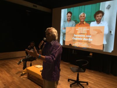 Il primo evento del Dams di Lecce: l'incontro con Eugenio Barba. "Meno hai più sei libero di fare. All'inizio nessuno ci considerava" - Corriere Salentino