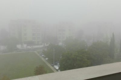 Lecce avvolta nella nebbia, scenario da Pianura Padana - Corriere Salentino