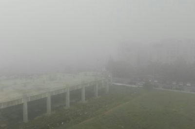 Lecce avvolta nella nebbia, scenario da Pianura Padana - Corriere Salentino