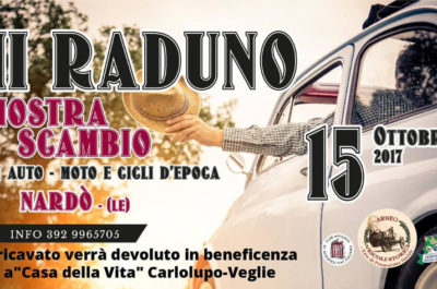 Tutto pronto a Nardò per il Secondo Raduno e Mostra Scambio di Auto, Moto e Cicli d’epoca - Corriere Salentino