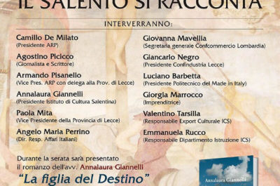 Cultura e Impresa: il Salento si racconta. A Milano un nuovo evento targato ICS - Corriere Salentino