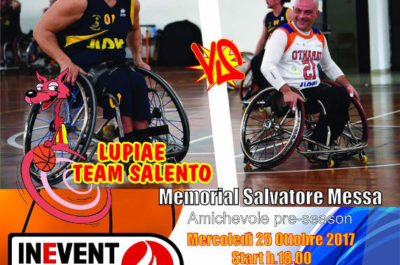 Basket in carrozzina, Memorial Salvatore Messa: primo appuntamento di stagione per la Lupiae Team Salento - Corriere Salentino