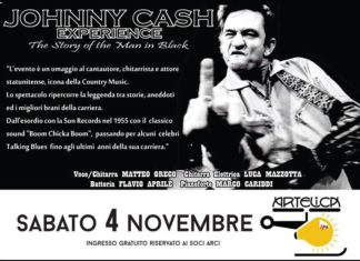 Arci Artelica di Soleto: Sul palco di casa la band “Johnny Cash Experience”