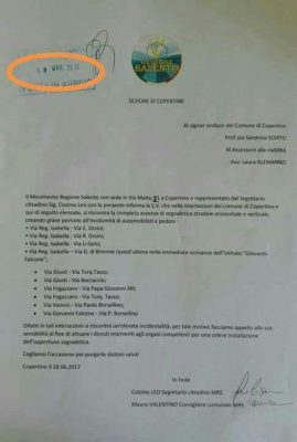 Leo: "La sicurezza dei Copertinesi al primo posto" - Corriere Salentino