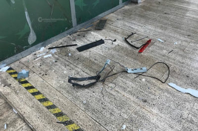 Ancora un assalto al bancomat, l'esplosione danneggia anche una vettura parcheggiata davanti la banca - Corriere Salentino