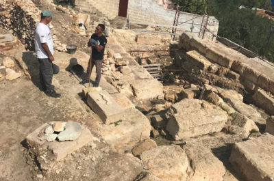 Scoperta archeologica a Castro: trovato l'altare del tempio di Minerva - Corriere Salentino