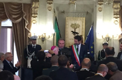 Consegnate le chiavi della città all’ Arcivescovo Domenico D’Ambrosio - Corriere Salentino