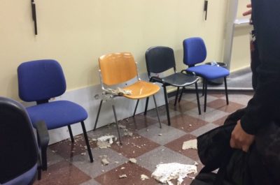 Crollano i pannelli di alcune aule dell'Ecotekne: lezioni spostate e scoppiano le polemiche - Corriere Salentino