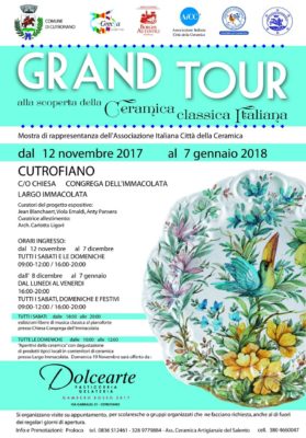 Cutrofiano, il Gran Tour della Ceramica Classica: la mostra nazionale itinerante. - Corriere Salentino