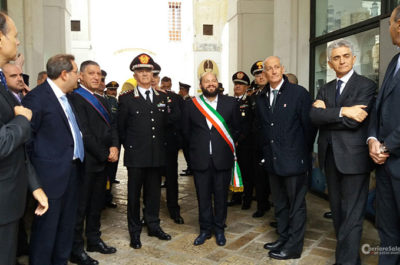 Il ministro Minniti inaugura la nuova Caserma e Commissariato di Gallipoli dopo 10 anni di stallo - Corriere Salentino