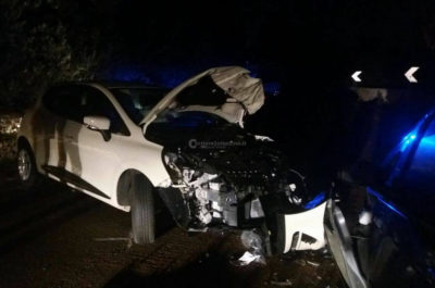 Dopo lo schianto frontale, sfonda il muretto e rischia di precipitare dal tornante: tragedia sfiorata - Corriere Salentino