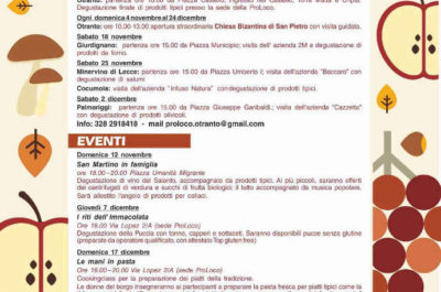 "Sapori de na fiata", l'autunno in Terra d'Otranto - Corriere Salentino