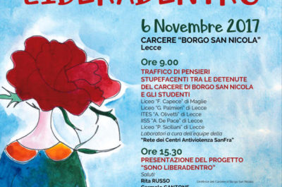 "Sono Liberadentro", le detenute del carcere Borgo San Nicola a sostegno della consapevolezza di genere - Corriere Salentino