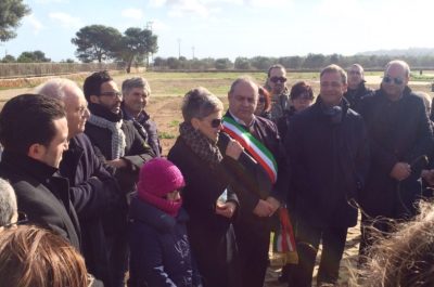 Inaugurato oggi a Supersano il parco dedicato al giornalista Michele Frascaro - Corriere Salentino