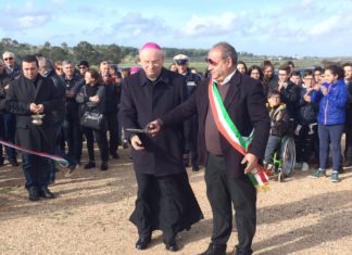 Inaugurato oggi a Supersano il parco dedicato al giornalista Michele Frascaro