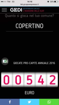 Nestola: "Numeri da capogiro per scommesse ai video lottery e slot machine a Copertino" - Corriere Salentino