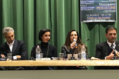 Alezio, riflessioni sulla storia del MSI. La figlia di Pino Rauti: "Chi voleva mio padre morto, ha perso allora e ha perso oggi" - Corriere Salentino