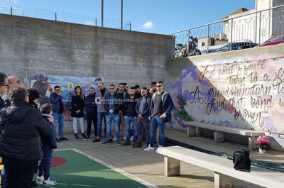 "Dario è con noi, nella vita infinita" cerimonia per il murales in memoria del giovane leccese vittima di un incidente stradale - Corriere Salentino