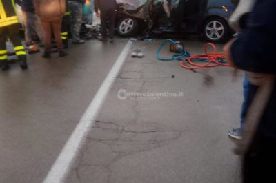 Schianto frontale sulla Surbo - Trepuzzi, due feriti in ospedale con "codice rosso": grave 37enne - Corriere Salentino