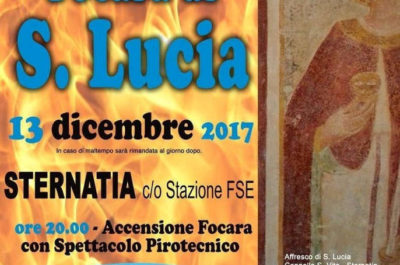 Tutto pronto a Sternatia per la Focara di Santa Lucia - Corriere Salentino