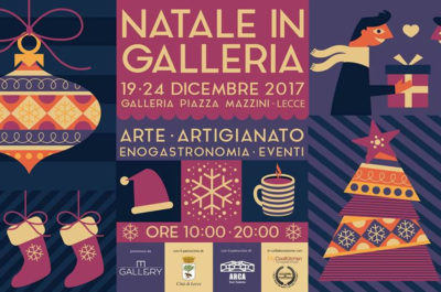 Al via da domani “Natale in Galleria”, il mercatino natalizio nella galleria di Piazza Mazzini - Corriere Salentino