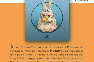 Presentato al Liceo Artistico “Enzio Vanoni” il libro “Un mese di favole della buonanotte con Luigino” - Corriere Salentino