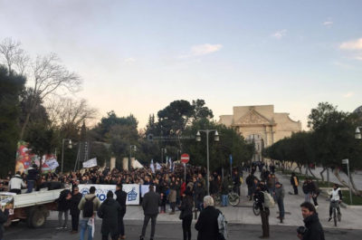 No Tap, in centinaia marciano su Lecce: in quattro bloccati in questura, venivano da Roma - Corriere Salentino