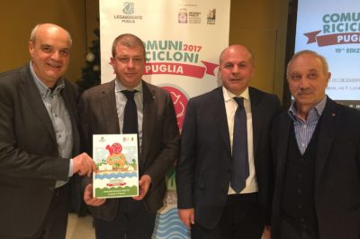 Comuni Ricicloni Puglia 2017, Caracciolo: “Legambiente ha merito di stimolarci su tema gestione sostenibile dei rifiuti” - Corriere Salentino
