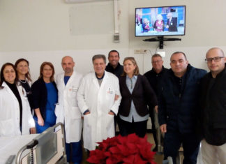 Tre televisori in dono all’Ospedale di Gallipoli