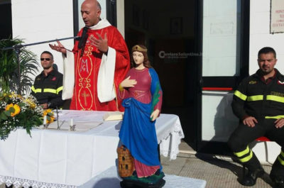 A Tricase celebrazioni in onore di Santa Barbara, protettrice dei Vigili del Fuoco - Corriere Salentino