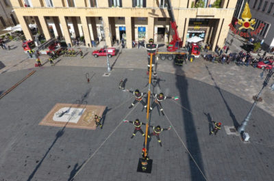 Lecce: celebrata Santa Barbara, protettrice dei Vigili del Fuoco - Corriere Salentino