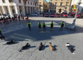 Lecce: celebrata Santa Barbara, protettrice dei Vigili del Fuoco