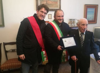 Nardò, festa in paese per i 100 anni di Nonno Uccio