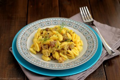 Food blogger in vetrina: Malloreddus con crema di pecorino, zafferano e salsiccia di Rita Mighela - Corriere Salentino