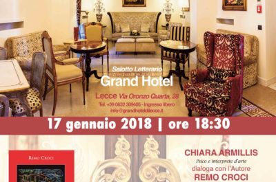 Doppio appuntamento nel Salento per il giornalista Mediaset Remo Croci e il suo noir Un'ombra tra gli scogli - Il Raggio Verde edizioni - Corriere Salentino